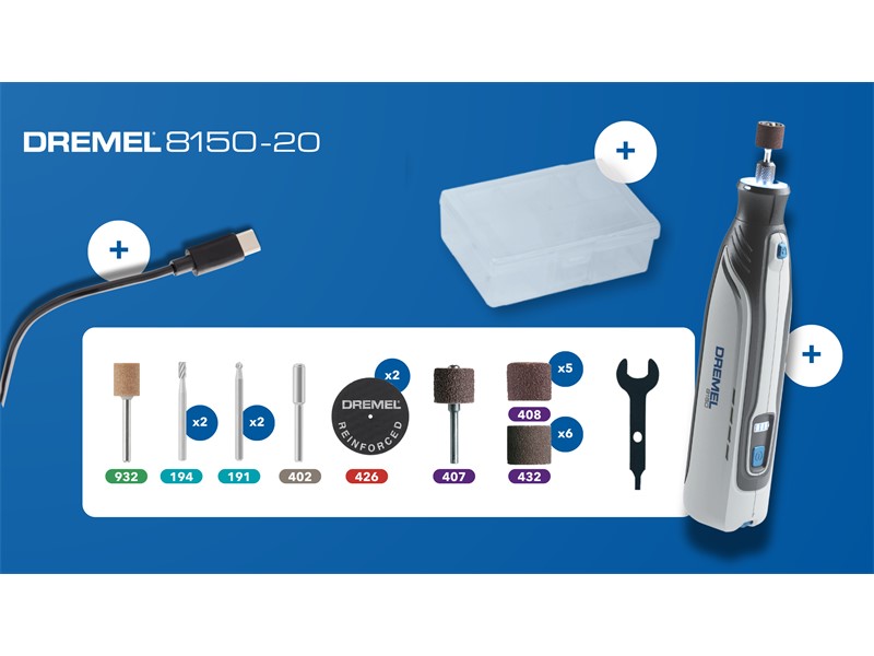 Akumulatorsko večnamensko orodje DREMEL® 8150, F0138150JA